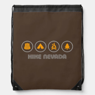 Hike Nevada Drawstring Bag