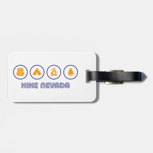 Hike Nevada Luggage Tag