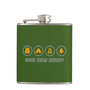 Hike New Jersey Flask