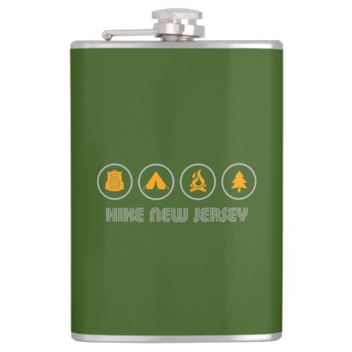 Hike New Jersey Flask