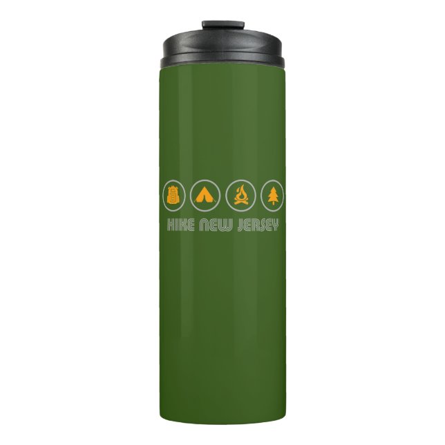 Hike New Jersey Thermal Tumbler (Front)