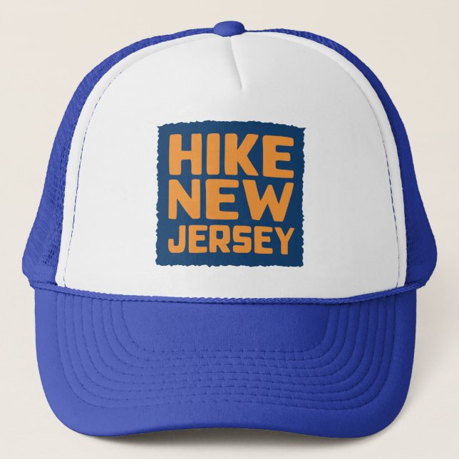 Hike New Jersey Trucker Hat (Front)