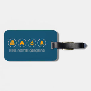 Hike North Carolina Luggage Tag