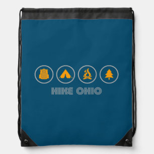 Hike Ohio Drawstring Bag