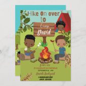 Hike on Over Birthday Invitation Card (Front/Back)