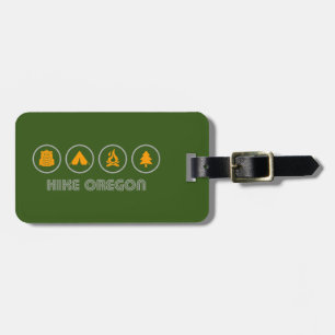 Hike Oregon Luggage Tag