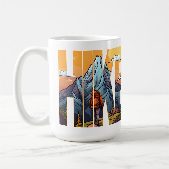 Hike our National Parks Coffee Mug (Left)