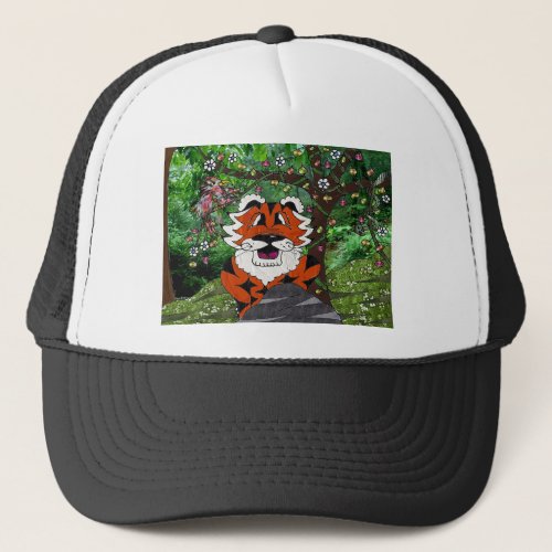 Hike Our Planet Eco_Team Tgrr Tiger Apparel  Gifts Trucker Hat