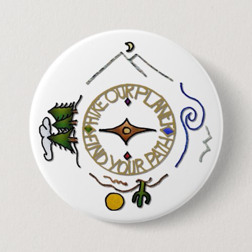 Hike Our Planet Hikers Soul Compass 3 Button