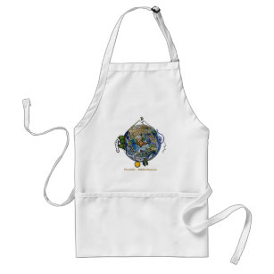 Hike Our Planet Hiker's Soul Compass Earth Adult Apron