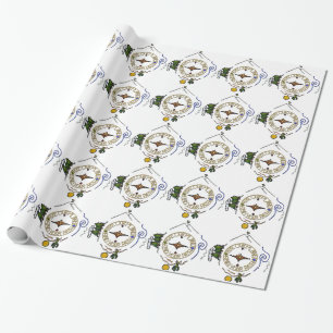 Hike Our Planet Hiker's Soul Compass Wrapping Paper