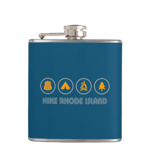 Hike Rhode Island Flask