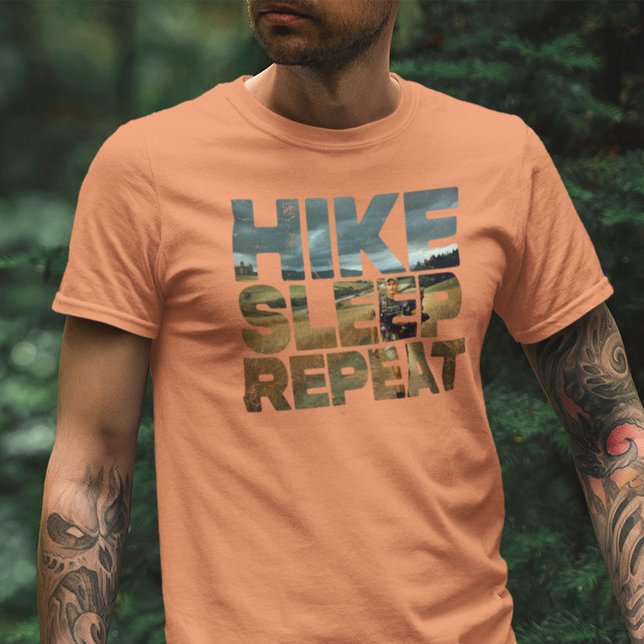 Hike Sleep Repeat hiking T-Shirt (Creator Uploaded)