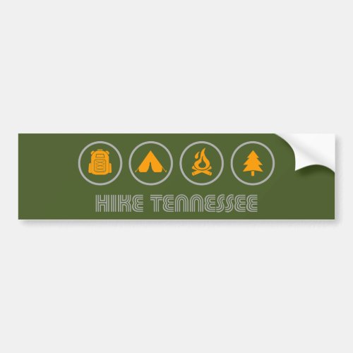 Hike Tennessee Bumper Sticker