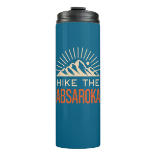 Hike The Absaroka Mountains Sunburst Thermal Tumbler