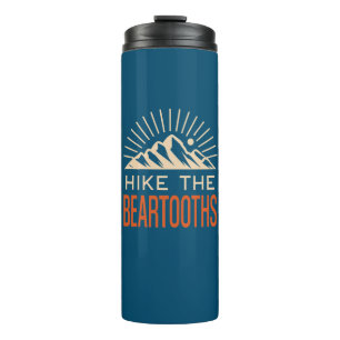 Hike The Beartooths Sunburst Thermal Tumbler