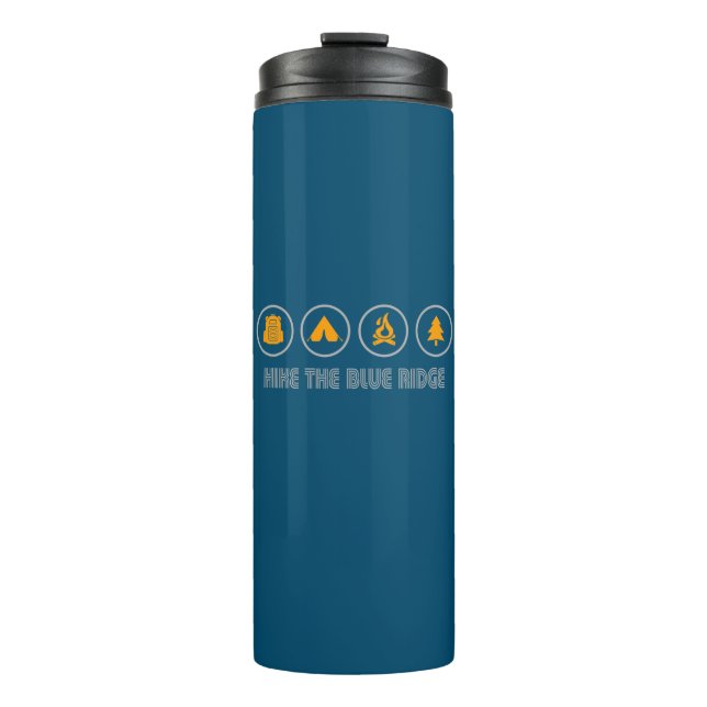 Hike The Blue Ridge Mountains Thermal Tumbler (Front)