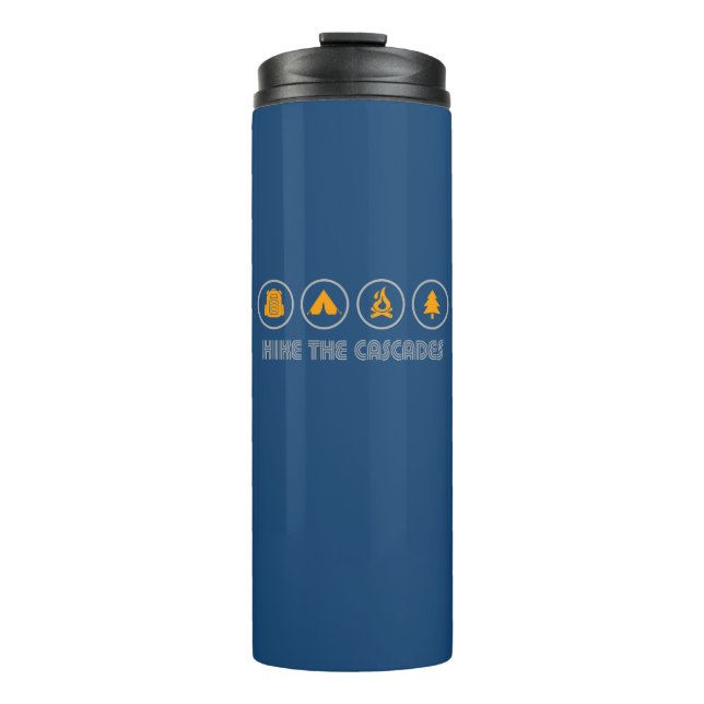 Hike The Cascades Thermal Tumbler (Front)