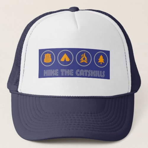 Hike The Catskills New York Trucker Hat