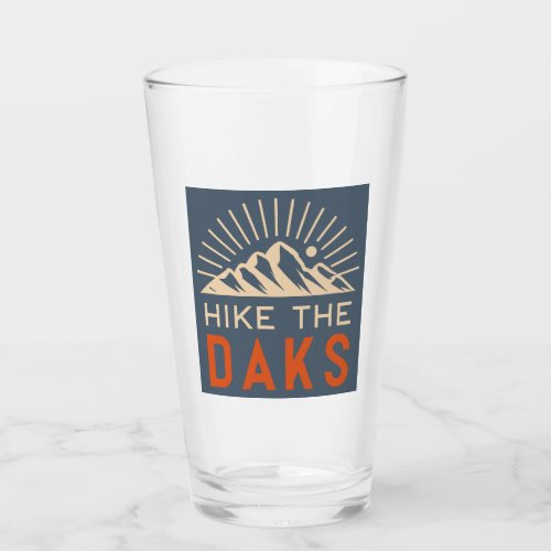 Hike The Daks Sunburst Glass