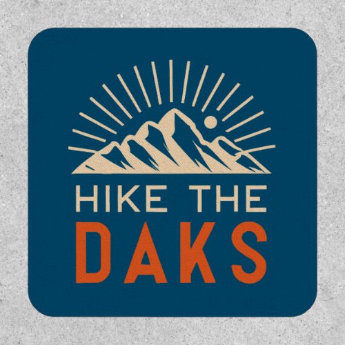 Hike The Daks Sunburst Patch