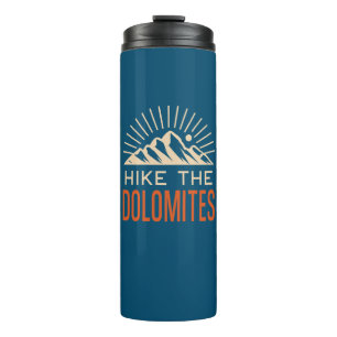 Hike The Dolomites Italy Sunburst Thermal Tumbler