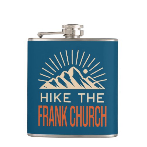 Hike The Frank Church Wilderness Idaho Sunburst Flask
