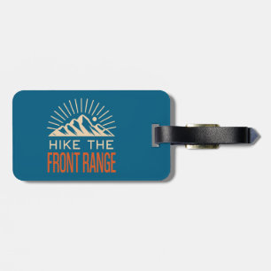 Hike The Front Range Sunburst Luggage Tag