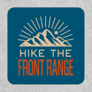 Hike The Front Range Sunburst Patch