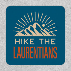 Hike The Laurentian Mountains Quebec Sunburst Patch
