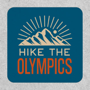 Hike The Olympic Mountains Washington Sunburst Patch