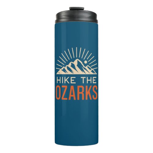 Hike The Ozarks Sunburst Thermal Tumbler