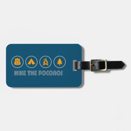 Hike The Poconos Luggage Tag