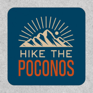 Hike The Poconos Sunburst Patch