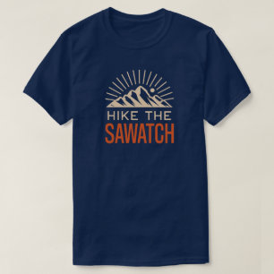 Hike The Sawatch Range Sunburst T-Shirt