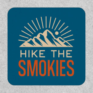 Hike The Smoky Mountains Sunburst Patch