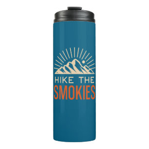 Hike The Smoky Mountains Sunburst Thermal Tumbler