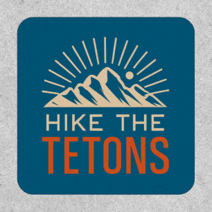 Hike The Tetons Sunburst Patch