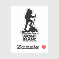 Hike Tour du Mont Blanc Sticker