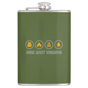 Hike West Virginia Flask