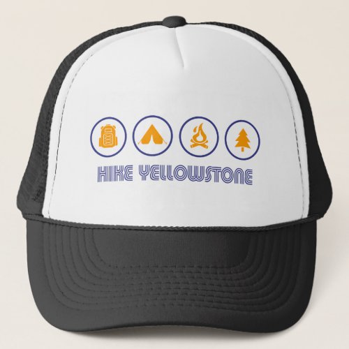 Hike Yellowstone Trucker Hat