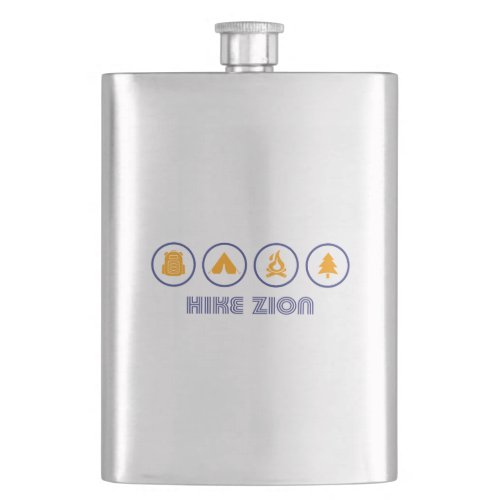 Hike Zion National Park Flask