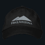HikeArizona Hat - Black<br><div class="desc">Inspired by hikers that love Arizona!</div>