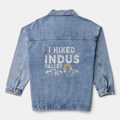 Hiked A Small Section  Indus Valley Hiker  1  Denim Jacket