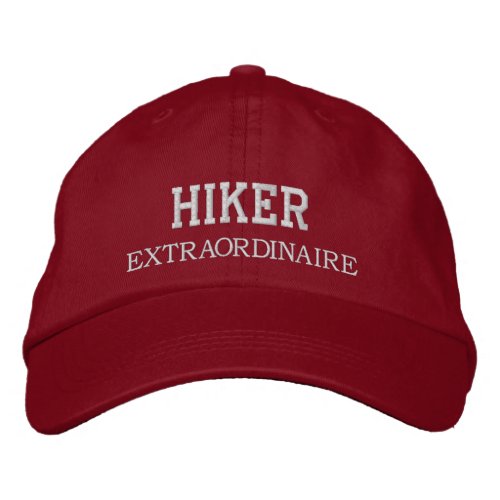 Hiker Extraordinaire embroidered Cap