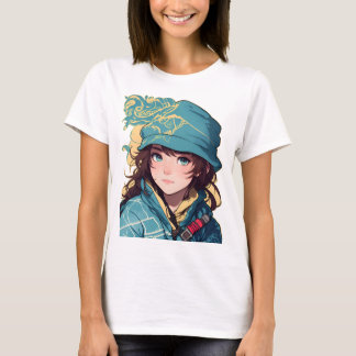 Hiker girl  T-Shirt
