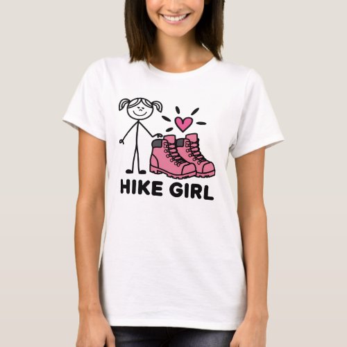 Hiker girl T_Shirt