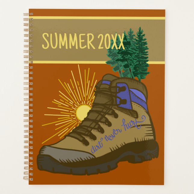 Hiker Personalized Camping Picnic Planner (Front)