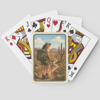 Hiker Playing Cards Female no text