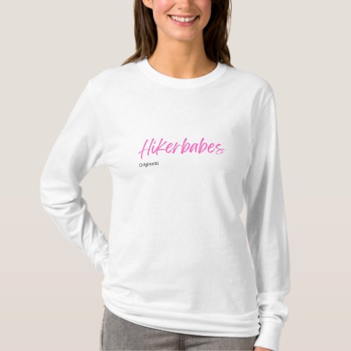 Hikerbabes design t_shirt